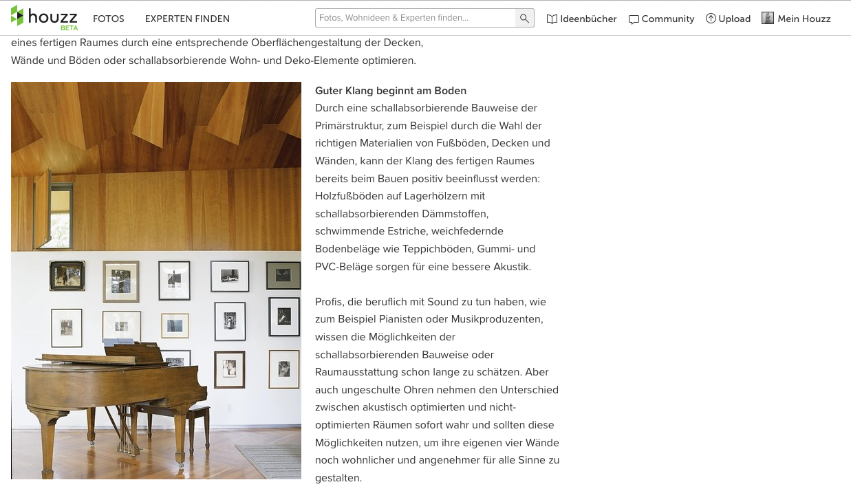 Charoline Bauer: Artikel für houzz.de