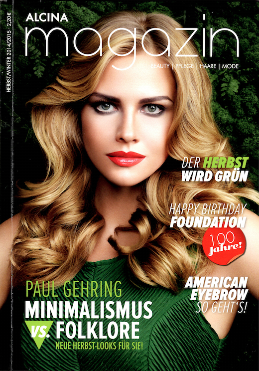 Kundenmagazin Alcina - Cover