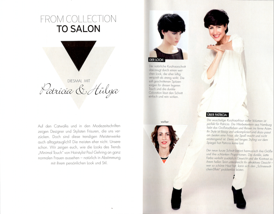 Kundenmagazin Alcina - Minimal Touch Fashion & Frisur