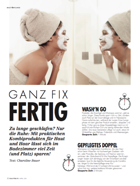 Schnelle Beauty-Tricks - Coop Beauty & Life Magazin - Text Charoline Bauer