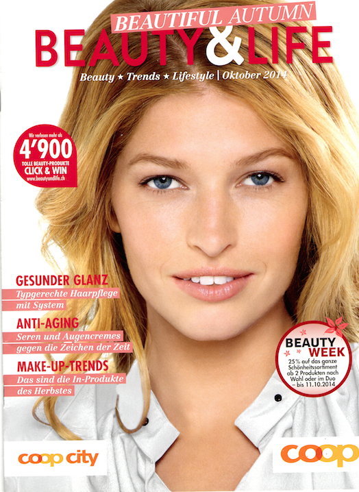 Cover Beauty & Life Magazin Oktober 2014